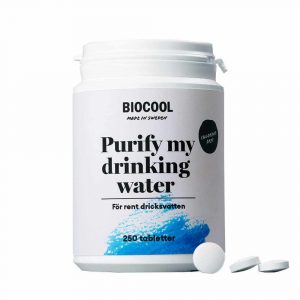 Biocool – Purify my drinking water – Vattenreningstablett