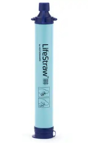 Rent vatten för överlevnad och friluft från LifeStraw